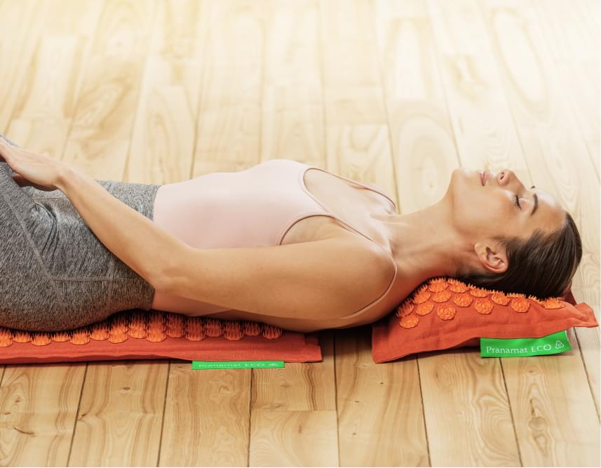 Pranamat massage for back pain
