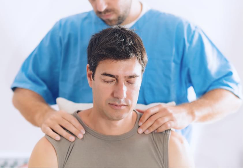 Acupressure for shoulder pain